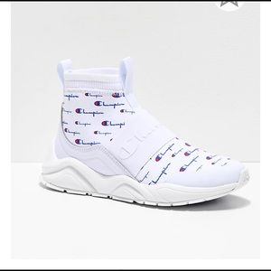 Champion Rally Script Sneaker white/red/blue M8.5/W10